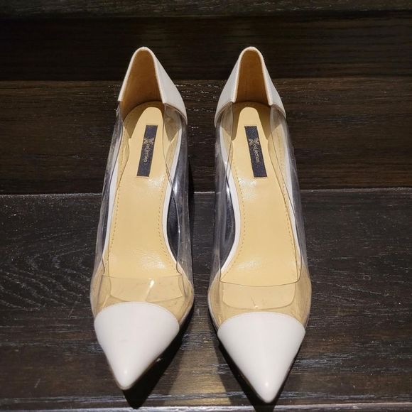 Vero Cuoio X-Collection White Colour Leather High Heels Size: 7 US - Picture 2 of 4